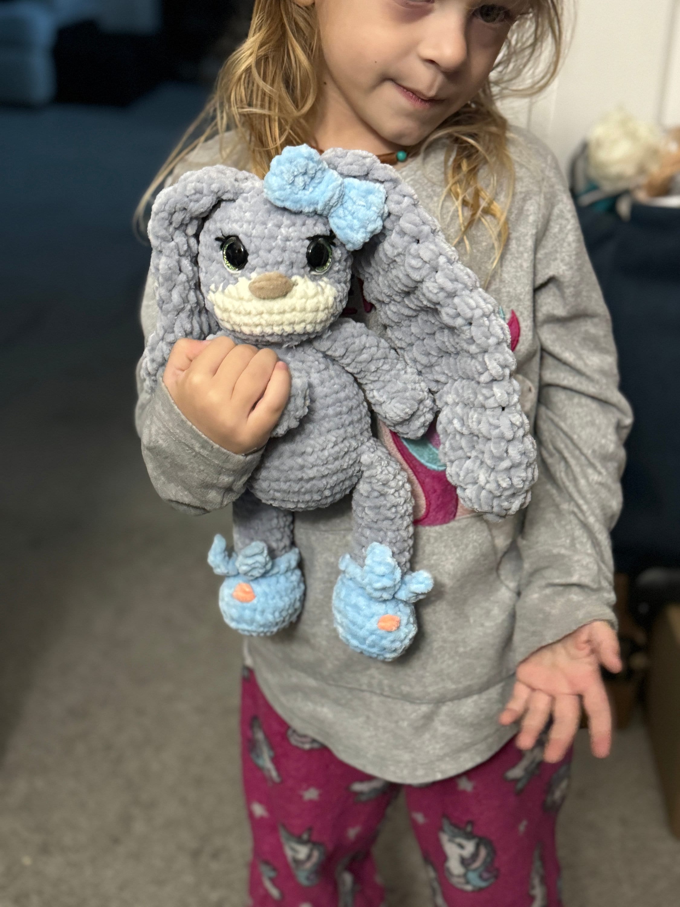 Floppy the Bunny Rabbit Written Crochet Pattern Pdf - Etsy
