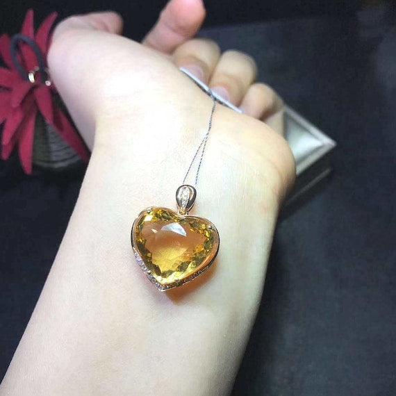 Natural citrine jewellery store