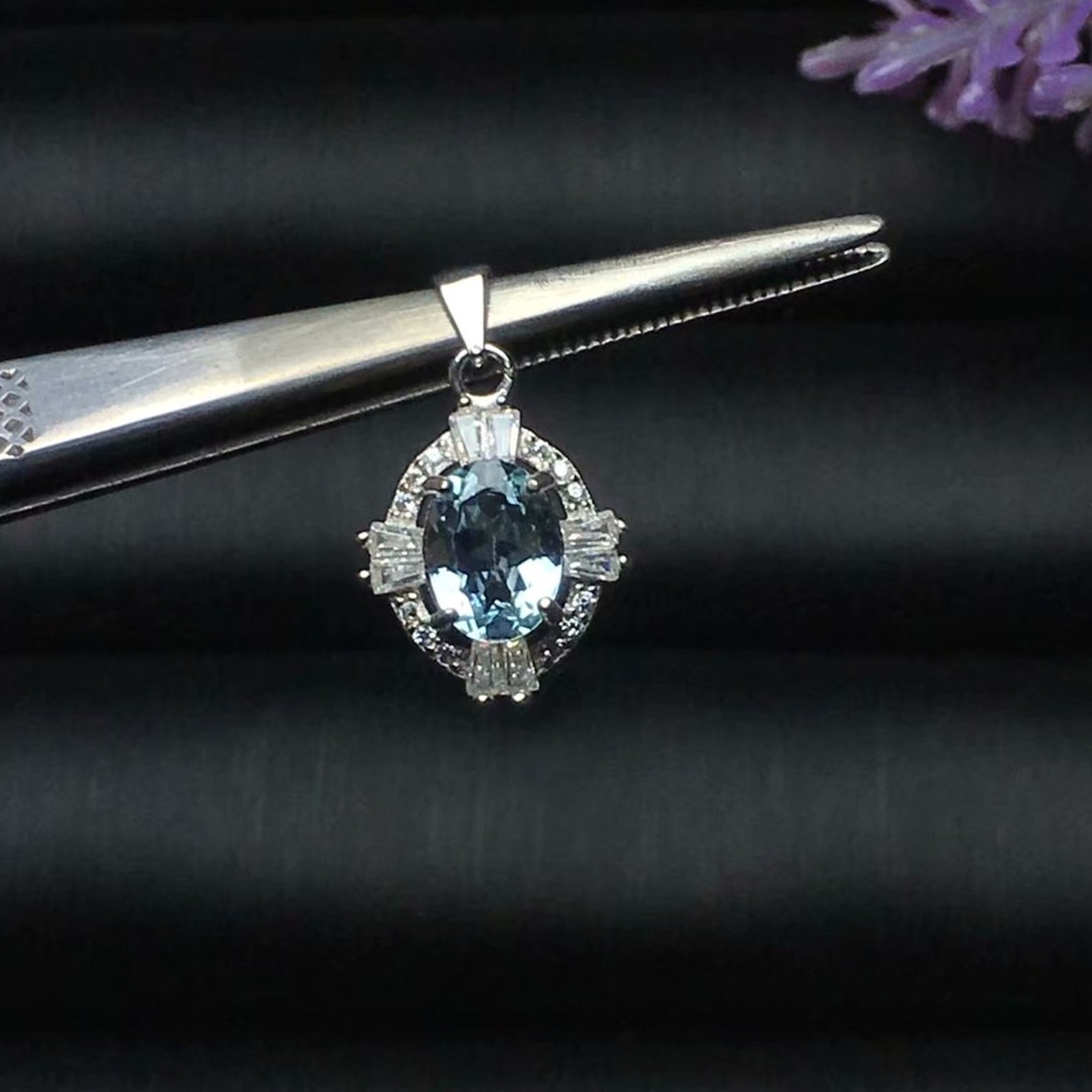 Natural Aquamarine Jewelry Set / Natural Aquamarine Ring - Etsy UK