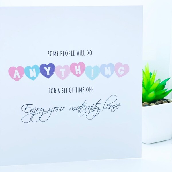 Maternity Leave Gift Etsy UK