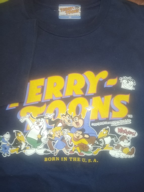 Vintage Terry Toons T-Shirts Copyright 90s