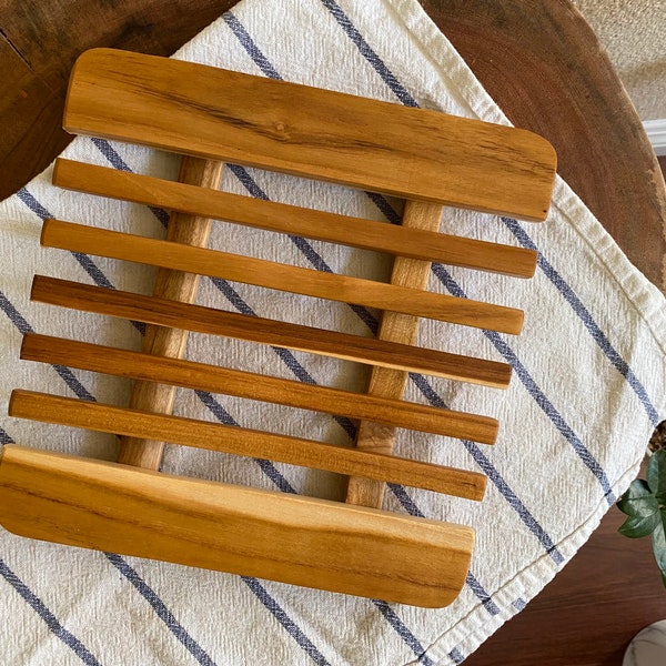 Wooden Trivets Etsy