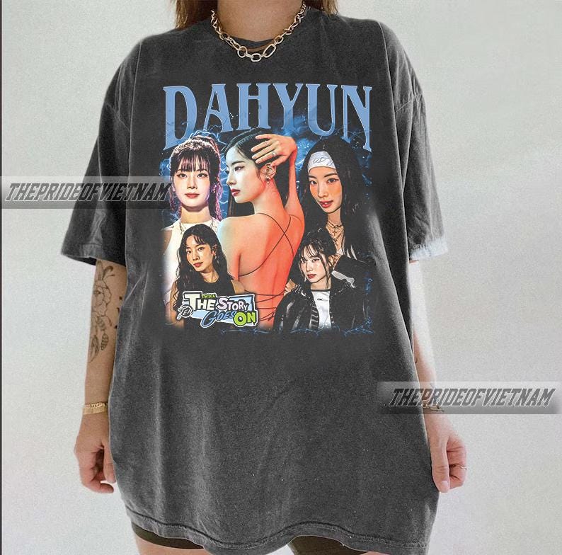Twice Tee Kpop Dahyun - Etsy