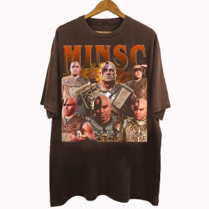 Vintage 90s Bootleg Style Minsc Baldurs Gate 3 T-Shirt, Retro Minsc Graphic T-Shirt, Minsc BG3 Gifts For Man And Women Unisex T-Shirt