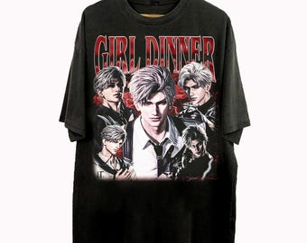 Vintage 90s Bootleg Style Sylus Girl Dinner Meme T-Shirt, Sylus Love and Deepspace Game Gifts For Man And Women Unisex T-Shirt