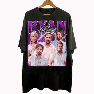 Vintage 90s Bootleg Style Ryan Gosling T-Shirt, Ryan Gosling Graphic T-shirt, Ryan Gosling Gifts For Man And Women Unisex T-Shirt
