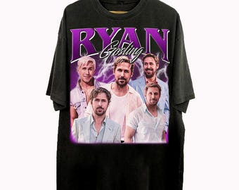 Vintage 90s Bootleg Style Ryan Gosling T-Shirt, Ryan Gosling Graphic T-shirt, Ryan Gosling Gifts For Man And Women Unisex T-Shirt