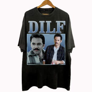 Vintage 90s Bootleg Style Charlie Swan DILF T-Shirt, Charlie Swan Twilight Saga Movie Gifts For Man And Women Unisex T-Shirt