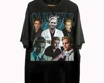 Vintage 90s Bootleg Style Carlisle Cullen T-Shirt, Carlisle Cullen Twilight Saga Movie Gifts For Man And Women Unisex T-Shirt