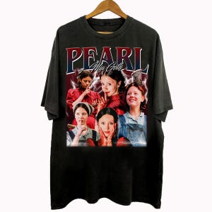 Vintage 90s Bootleg Style Pearl Mia Goth T-Shirt, Pearl Mia Goth Gifts For Man And Women Unisex T-Shirt