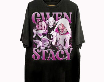 Vintage 90s Bootleg Style Gwen Stacy T-Shirt, Gwen Stacy Gifts For Man And Women Unisex T-Shirt