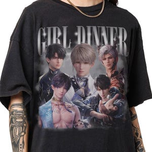 Vintage 90s Bootleg Style Love and Deepspace T-Shirt, Xavier, Caleb, Sylus, Zayne and Rafayel  Love and Deepspace Gifts For Man And Women
