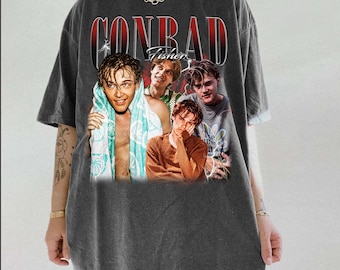 Vintage jaren 90 bootleg-stijl Conrad Fisher T-shirt, retro comfortkleuren Conrad Fisher T-shirt, cadeaus voor man en vrouw T-shirt uniseks