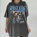 Vintage 90s Bootleg Style Straykid T-Shirt, Retro Comfort Colors Stray Kid T-shirt, Straykid Gifts For Man And Women Unisex T-Shirt