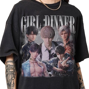 Vintage 90s Bootleg Style Love and Deepspace T-Shirt, Xavier, Caleb, Sylus, Zayne and Rafayel  Game Gifts For Man And Women Unisex T-Shirt