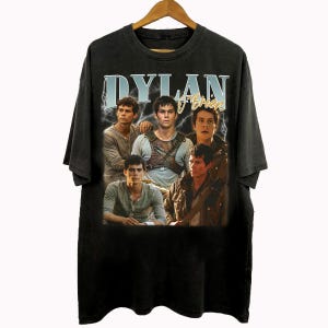 Vintage 90s Bootleg Style Dylan O&#39;Brien T-Shirt, Retro Dylan O&#39;Brien Graphic T-shirt, Dylan O&#39;Brien Gifts For Man And Women Unisex T-Shirt