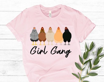 Chicken Shirt, Chicken T-Shirt, Gift For Chicken Lover, Gift For Mom, Farm Animal Shirt, Funny Chicken Shirt, Chicken Lady, Farm Girl Gift