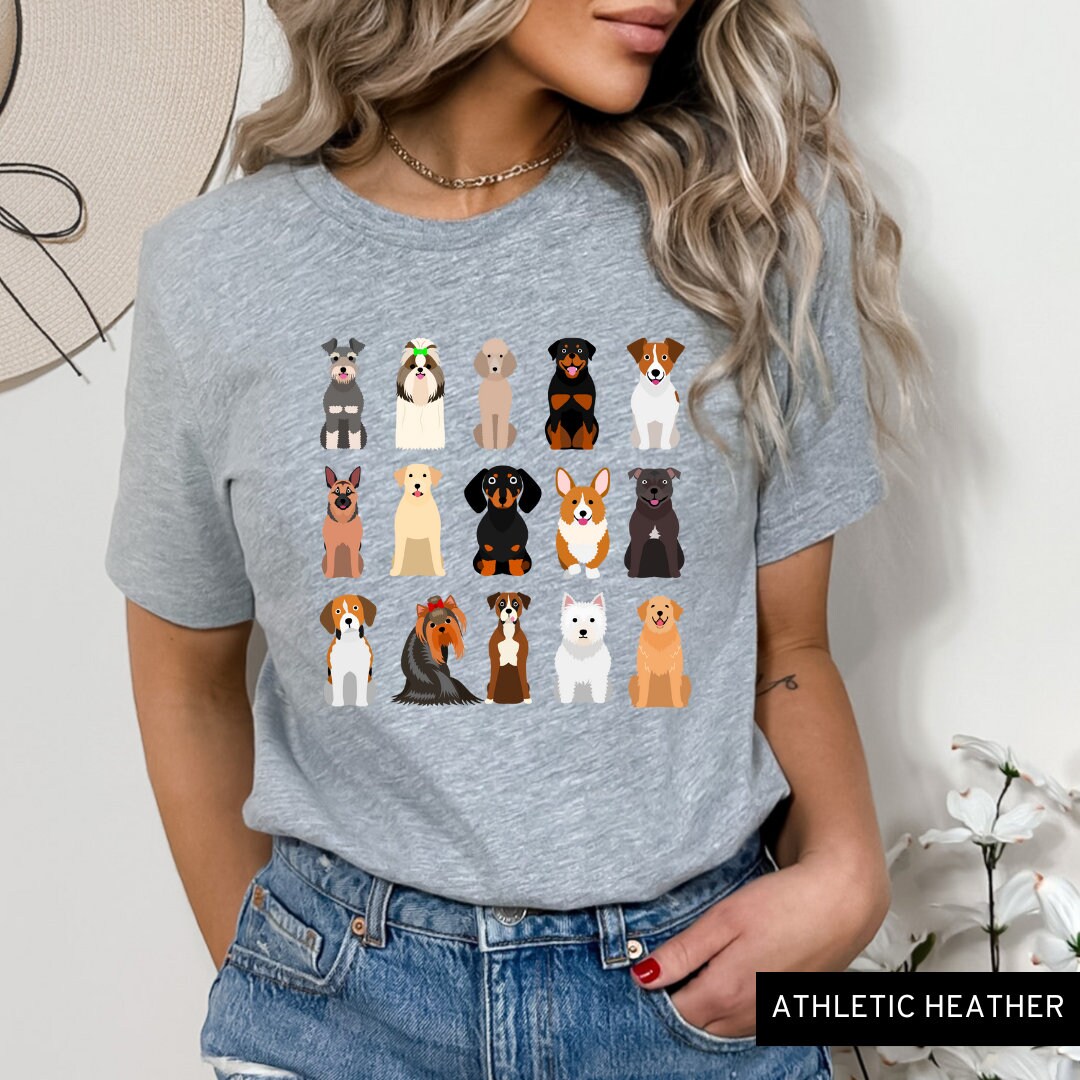 Dog Shirt, Crazy Dog Lady Shirt, Gift for Dog Lovers, Personalized Dog