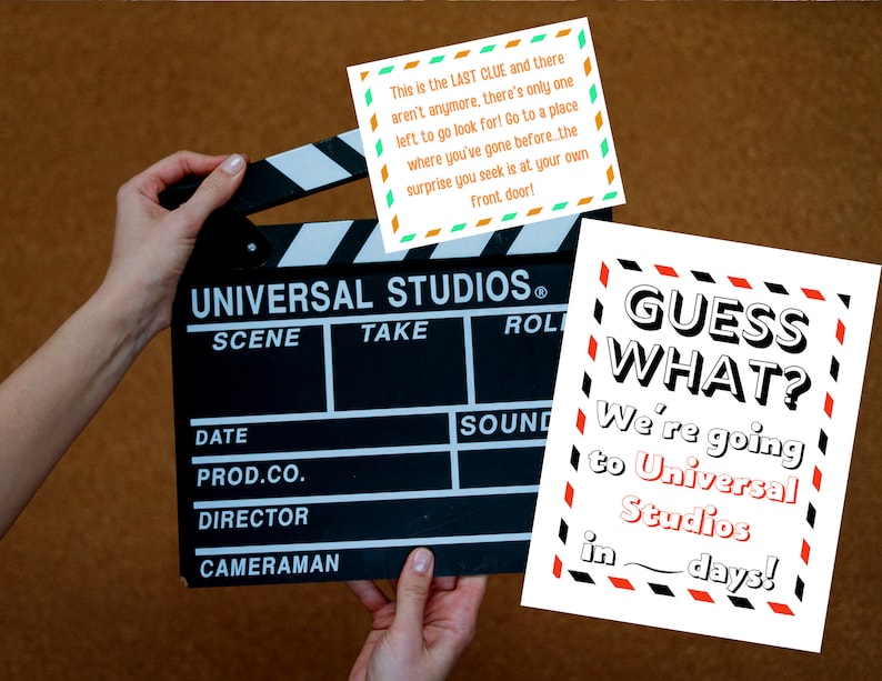 Universal Studios Trip Reveal Scavenger Hunt: 24 Clues (PDF) image 4