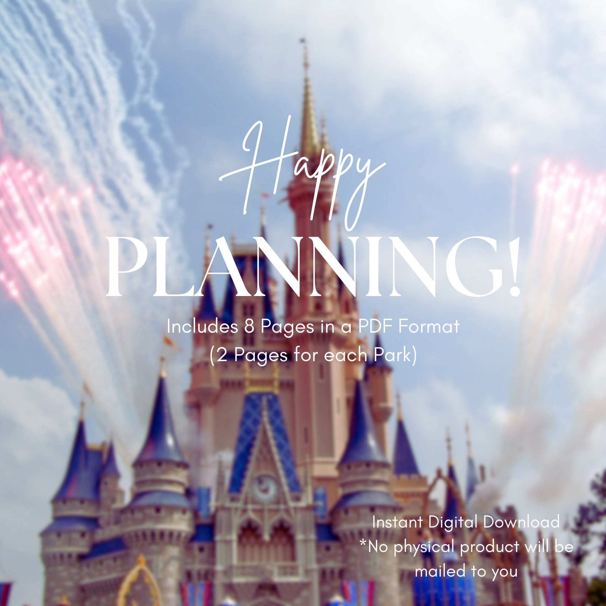Disney Lightning Lane Planner