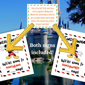 Magical Theme Park Trip Reveal Scavenger / Treasure Hunt ! 24 INDOOR ...