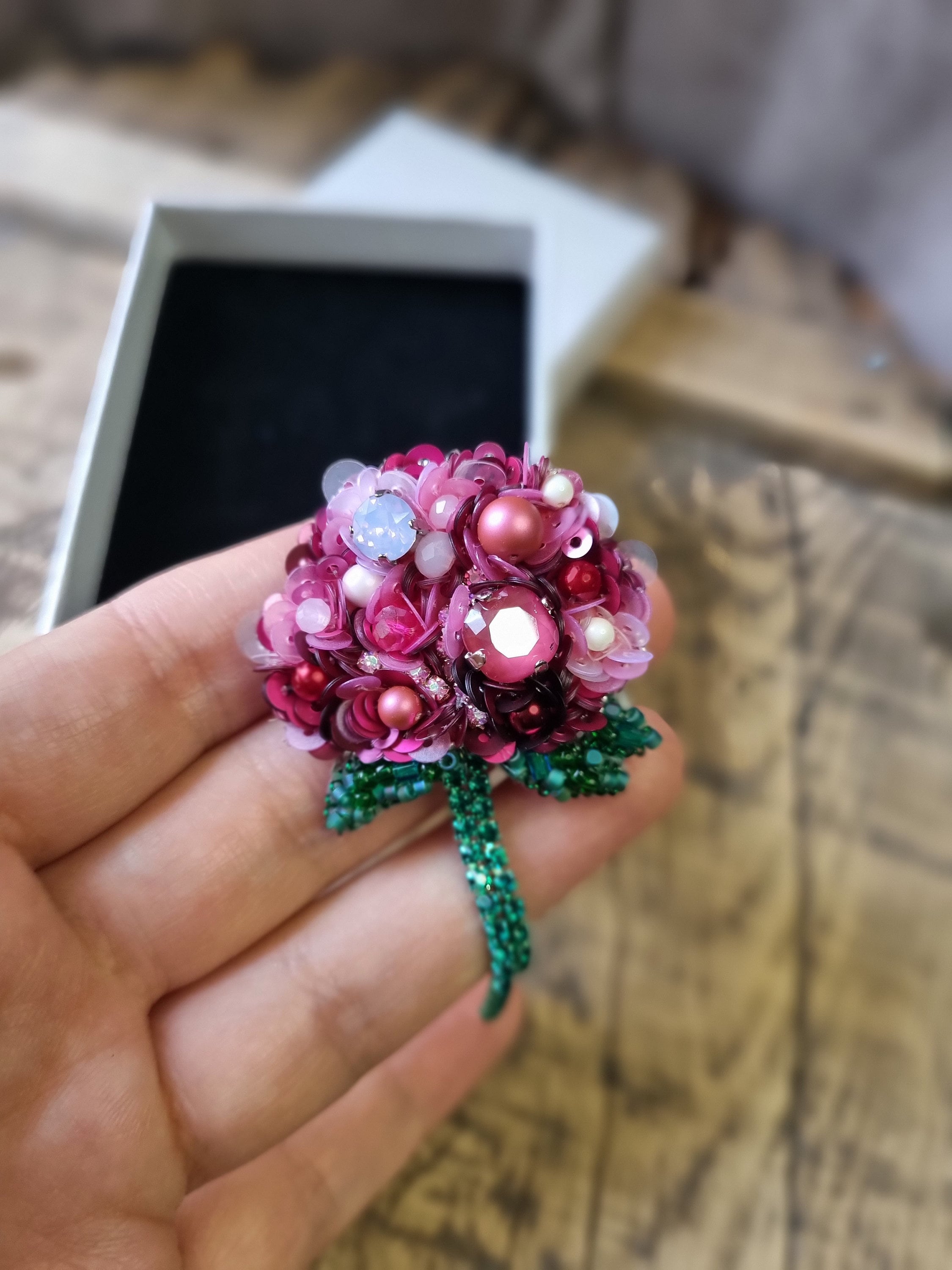 Handmade Flower Pin