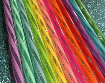 11in Colorful Straws Accessories