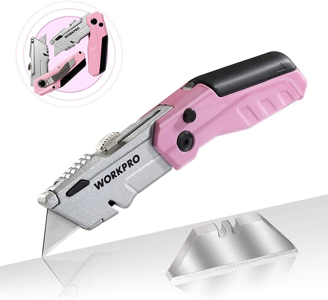 QuickChange Pink Box Cutter with Blade Storage Compartment Etsy