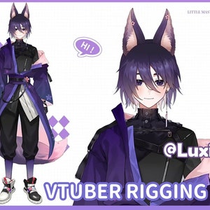 EmuKz - Vtuber/Live2D Model Rigging Commission