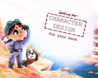 Custom Character Desgn for your children book