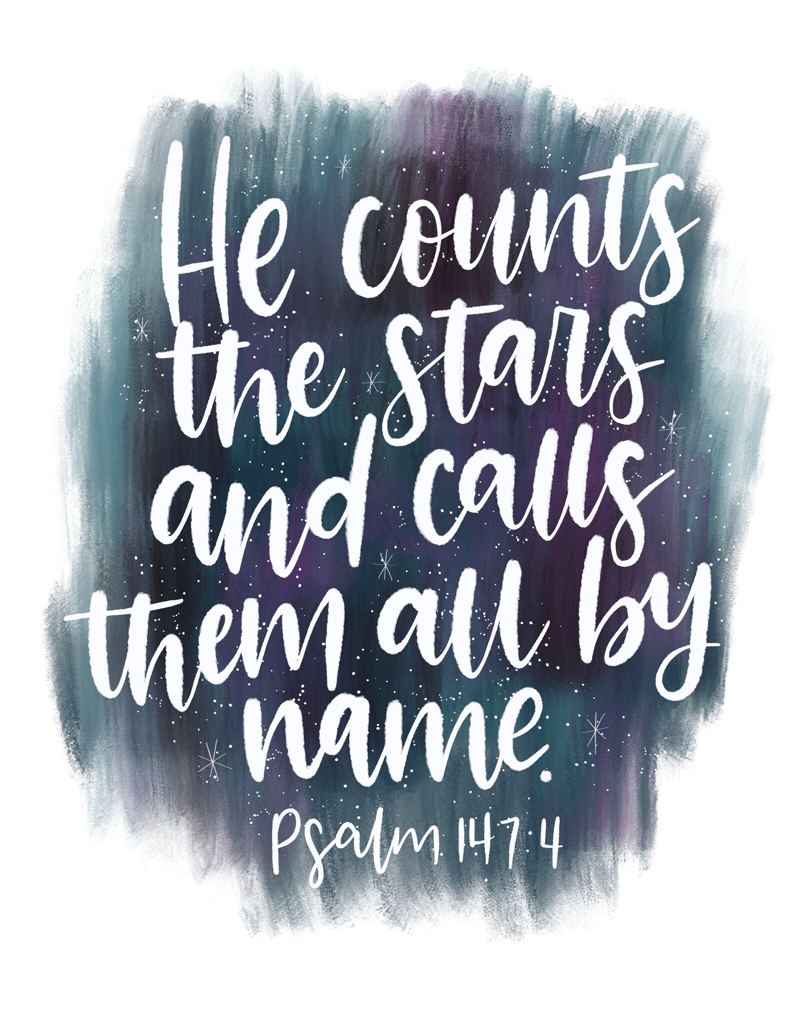 Psalm 147 4 Printable Bible Verse Printable Scripture Etsy psalm-147-4-printable-bible-verse-printable-scripture-etsy