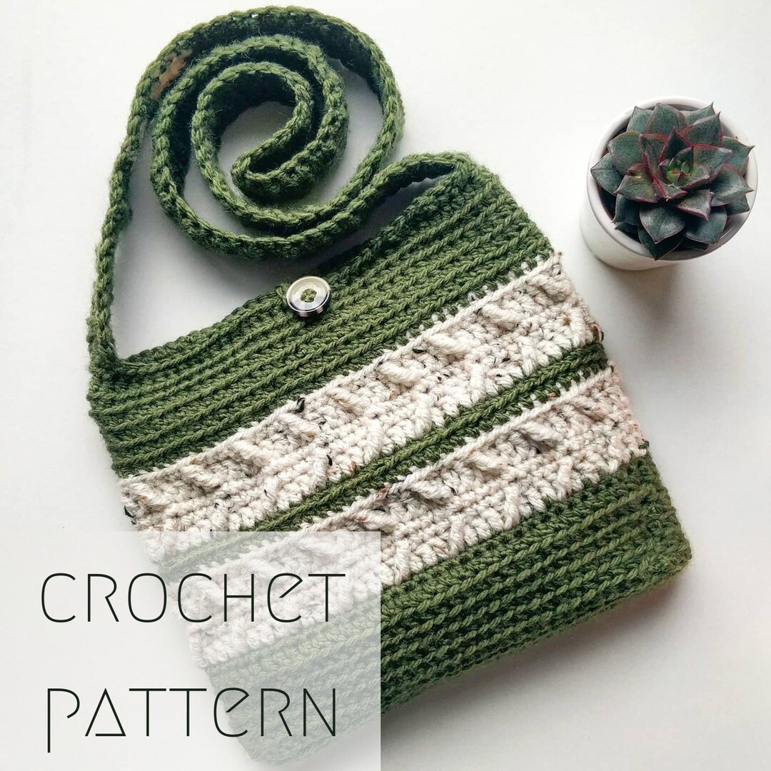 Moving Forward Crossbody Bag - Crochet Pattern Summer Boho Purse - Etsy