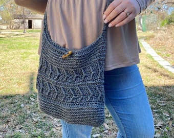 Moving forward Crossbody Bag - Finished Piece