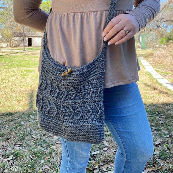 Calliope Crossbody Boho Bag Crochet Pattern • Green Fox Farms Designs