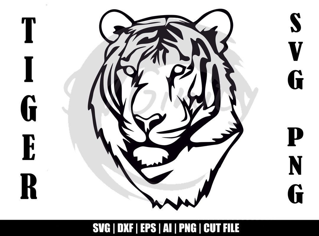 Tiger Head SVG File for Cricut Tiger SVG File Laser Cut - Etsy Singapore