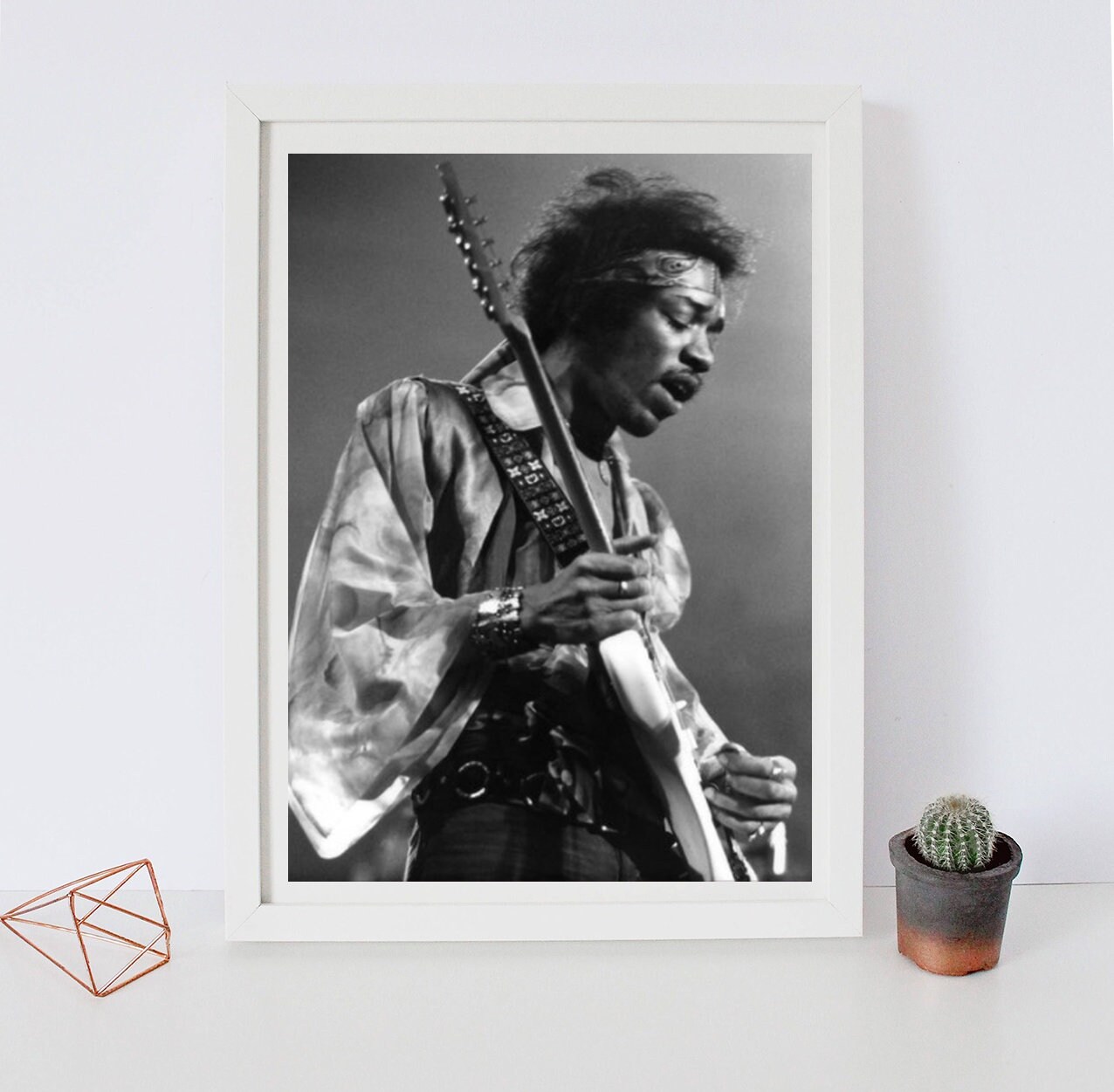 Jimi Hendrix Poster Canvas Wall Art Home Decor For Living Room Etsy
