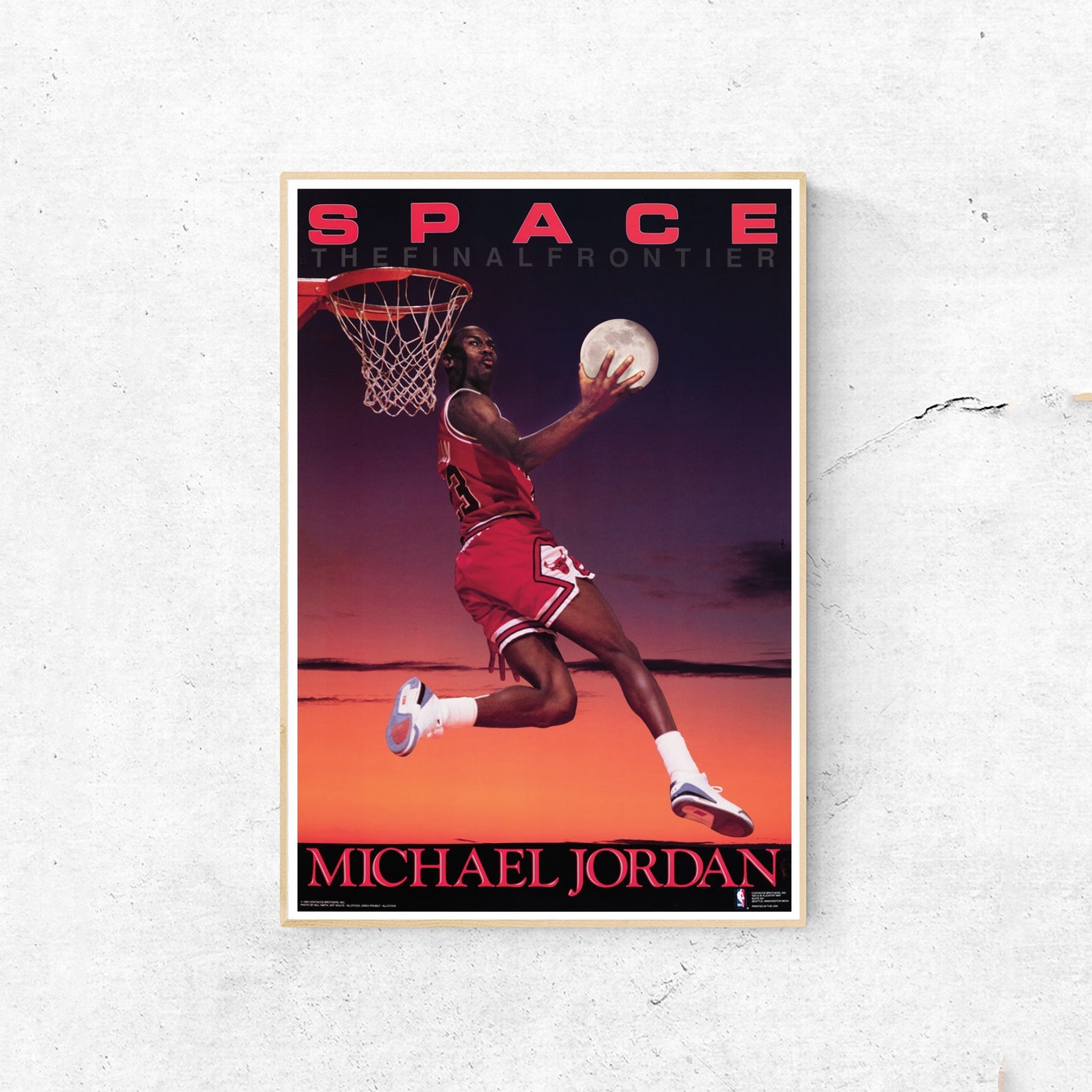 Vintage Poster Jordan Poster Canvas Wall Art Home Decor For Etsy