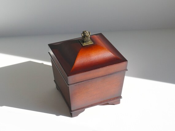 Musical Ring Box, Bombay Ring Box, Wooden Ring Box