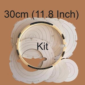 El único sistema de bloqueo del mundo para tornos de alfarería de 30 cm a 30,5 cm.