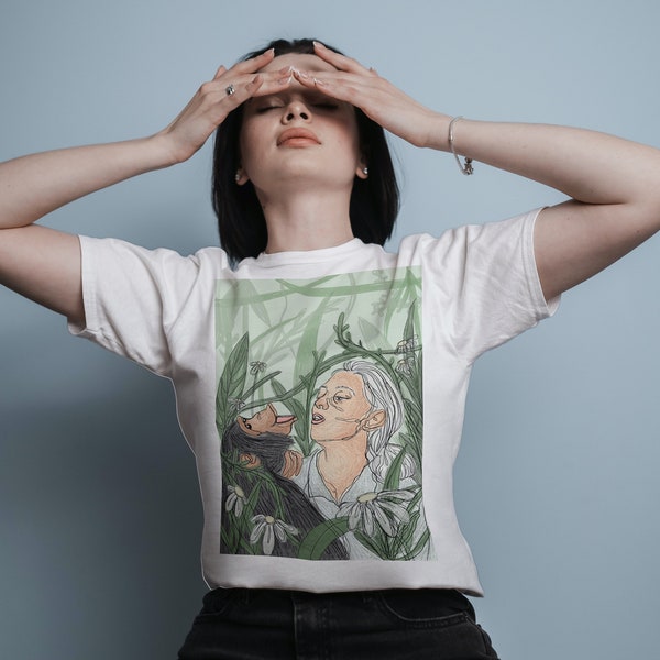 Jane Goodall Cotton Classic Fit Unisex T-Shirt