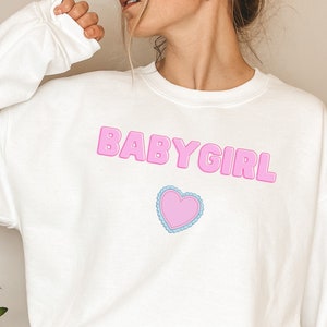 Babygirl sweatshirt hot sale