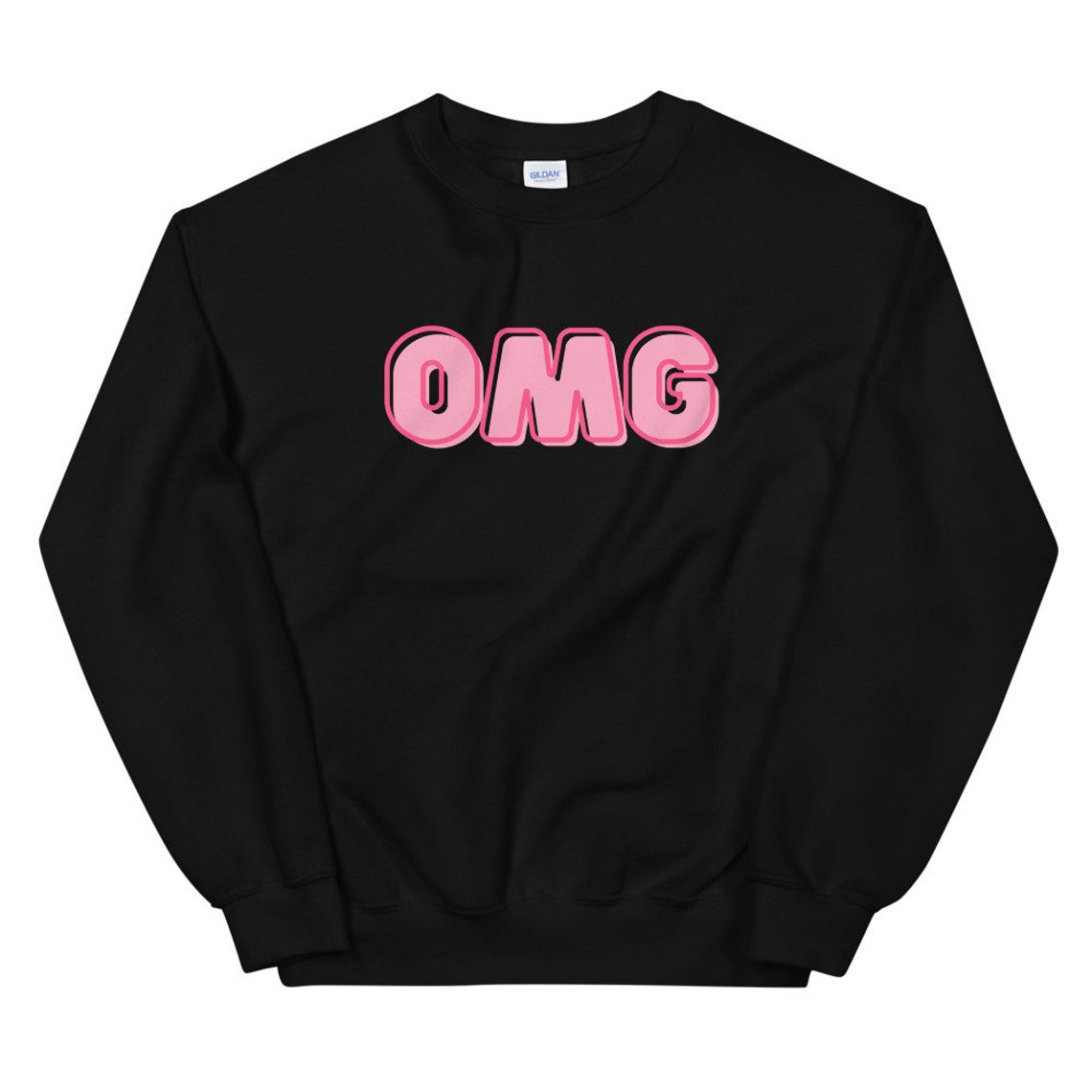 OMG Sweatshirt Oh My God Aesthetic Sweater Y2K Aesthetic Etsy