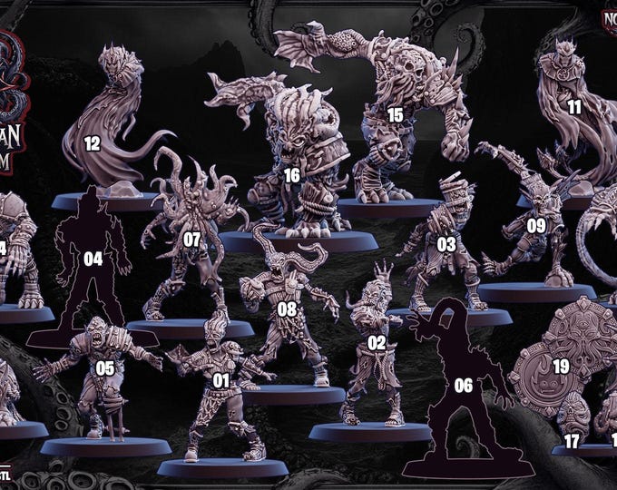 Lovecaftian Cosmic Horror TT Football Full Team -Ugni