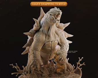 Giant Snapping Turtle -Cast and Play -The Shattered Seas