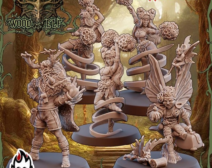 Wood Elf TT Football Support Staff Ugni