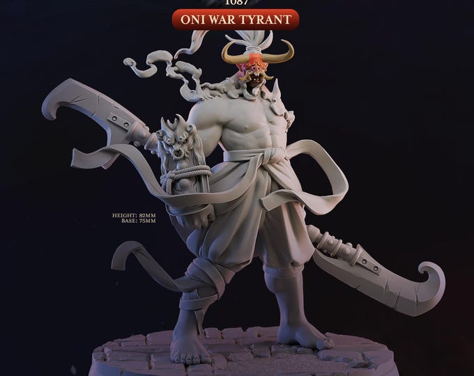 Oni War Tyrant -Cast and Play- Age of Oni