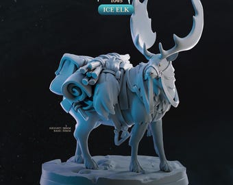 Ice Elk Companion -Cast & Play -Ice Bound