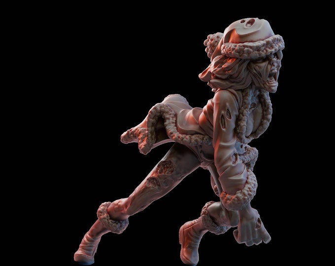 Christmas Zombie running  -VaultZ