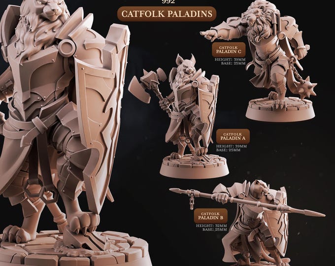 CatFolk Paladins -Cast Play -CatFolk Heroes
