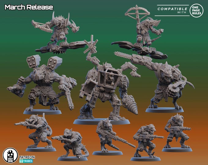 Scrap Rats Part 2-Ugly Miniatures